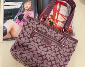 Y2K Coach Legacy Flap Bag 65th Aniversary Edition Brown Leather