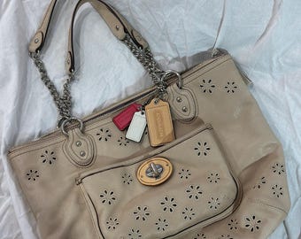 Y2K Coach Legacy Flap Bag 65th Aniversary Edition Brown Leather