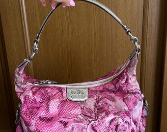 Vintage Coach Pink Purse Rare 90s- Early 2000s Authentic Y2K - Etsy