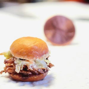 Miniature BBQ Sandwich Polymer Clay 1:12 Scale