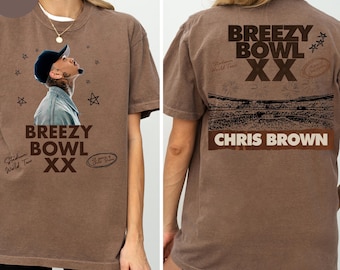 Chris Brown Tour Breezy Bowl XX V2 Vintage Shirt, Chris Brown Shirt, Chris Brown Graphic Tee, Chris Brown Tee, Chris Brown Middle Finger