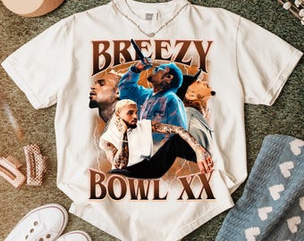 Chris Brown Tour Breezy Bowl XX V2 Vintage Shirt, Chris Brown Shirt, Chris Brown Graphic Tee, Chris Brown Tee, Chris Brown Middle Finger