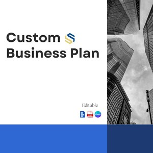 Plan d&#39;affaires personnalisé | Rédigé par des professionnels et adapté aux besoins de votre entreprise