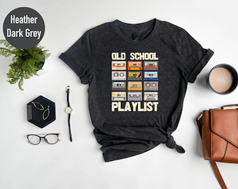 Retro Cassette Tape T-Shirt: 80s 90s Mixtape Nostalgia