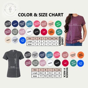 a women's t - shirt size chart with a woman's t -