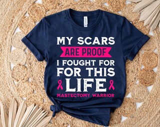 Maglietta Donna Nastro Rosa - Sensibilizzazione Cancro Al Seno - Scritta 'Stronger Than Cancer' - Girocollo In Misto Cotone
