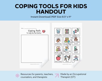 Bewältigungsfähigkeiten Handout für Kids & Teens: Werkzeuge zur Selbstregulierung (PDF Download)