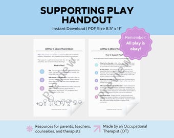 Unterstützende Spielfertigkeit für Kinder Handout: Neurovielfalt-Bestätigung (PDF Download)