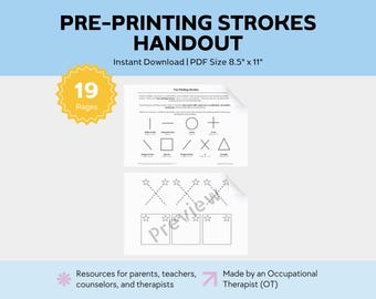 Handout vor dem Drucken für Kinder: Entwicklungsansatz für das Drucken (PDF-Download)