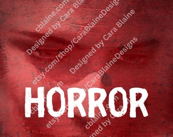 Red Halloween 4 eBook Book Cover Art Print Template