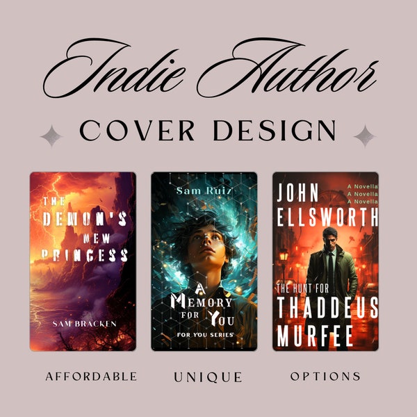 Custom Book Cover Art for Indie Authors