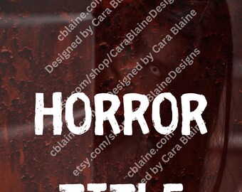 Red Halloween 7 eBook Book Cover Art Print Template