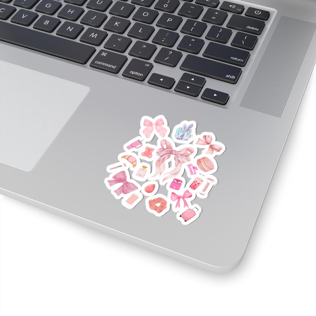 Pink Aesthetic Sticker, Laptop Decal, Guitar Sticker, Skateboard Decal ...