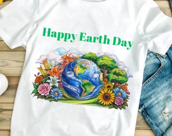 Earth Day Tee: Eco-Friendly Nature Lover Shirt