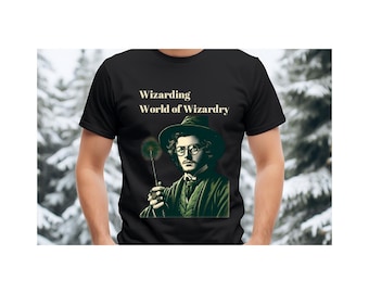 Wizarding World T-Shirt: Unisex Softstyle Tee for Magic Fans