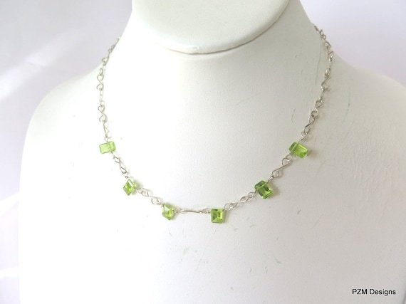 peridot choker