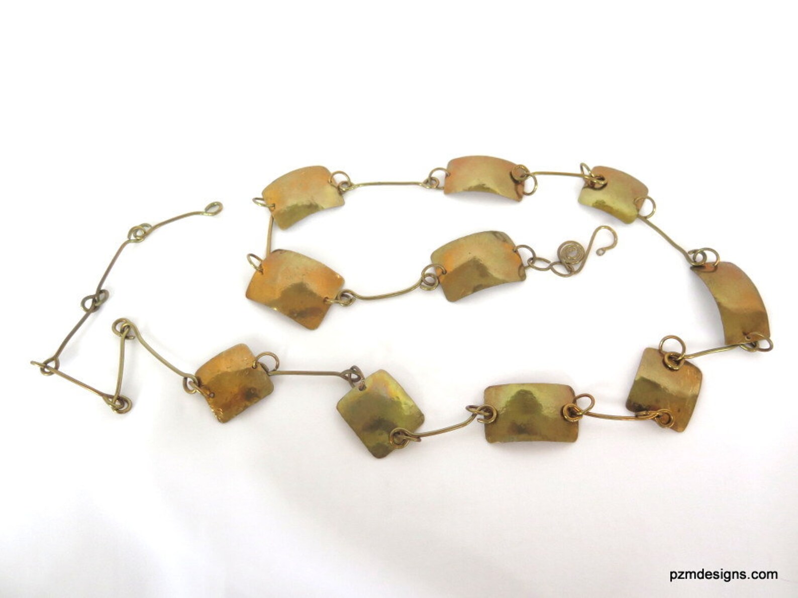 Antiqued Brass Medallion Chain Belt Hand Crafted Chain Belt Etsy