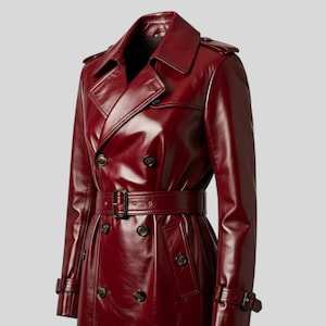 Dante Inspired Red Trench Coat – Devil May Cry Cosplay, Gothic Anime Streetwear