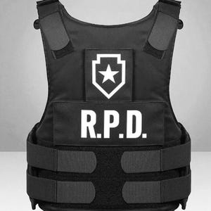 Leon S. Kennedy RPD Tactical Vest | Resident Police Department Cosplay Armor | Halloween Costume | RE Game-Inspired Body Armor