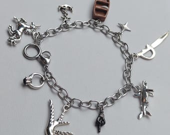 Izzy Hands inspired charm bracelet or necklace