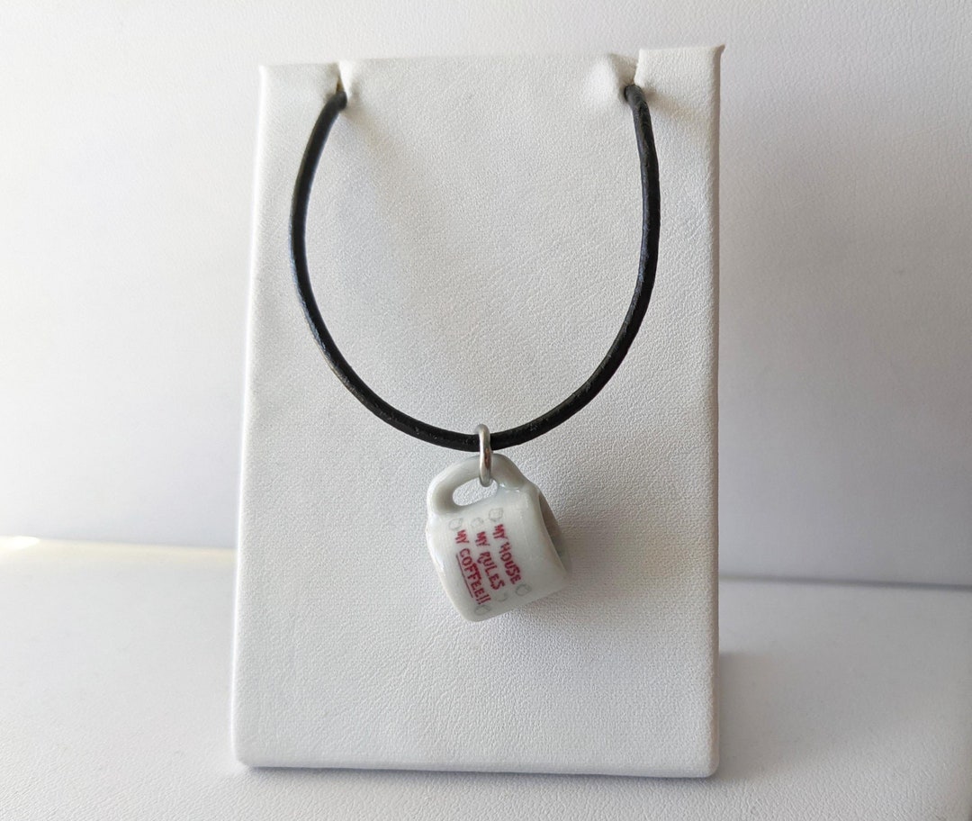 Knives Out Inspired Mug Necklace Etsy