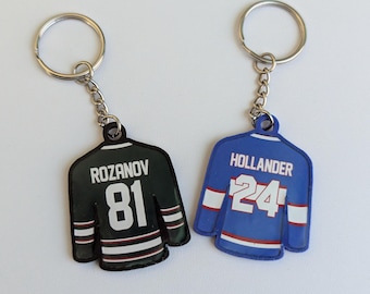 Heated Rivalry inspired keychains