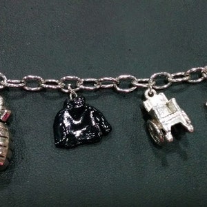 Archer themed charm bracelet