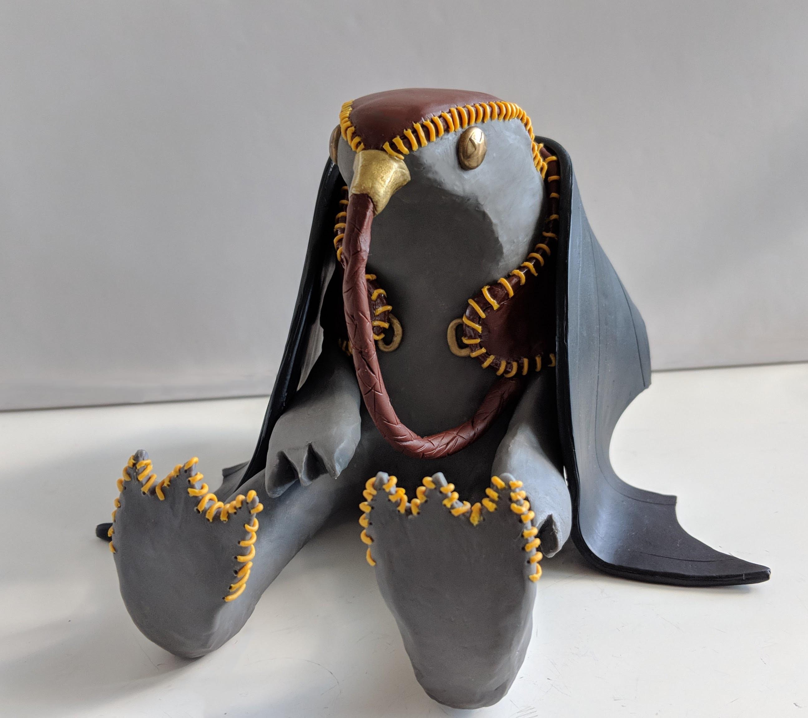 Bioshock Infinite Songbird Polymer Clay Figurine Large Etsy