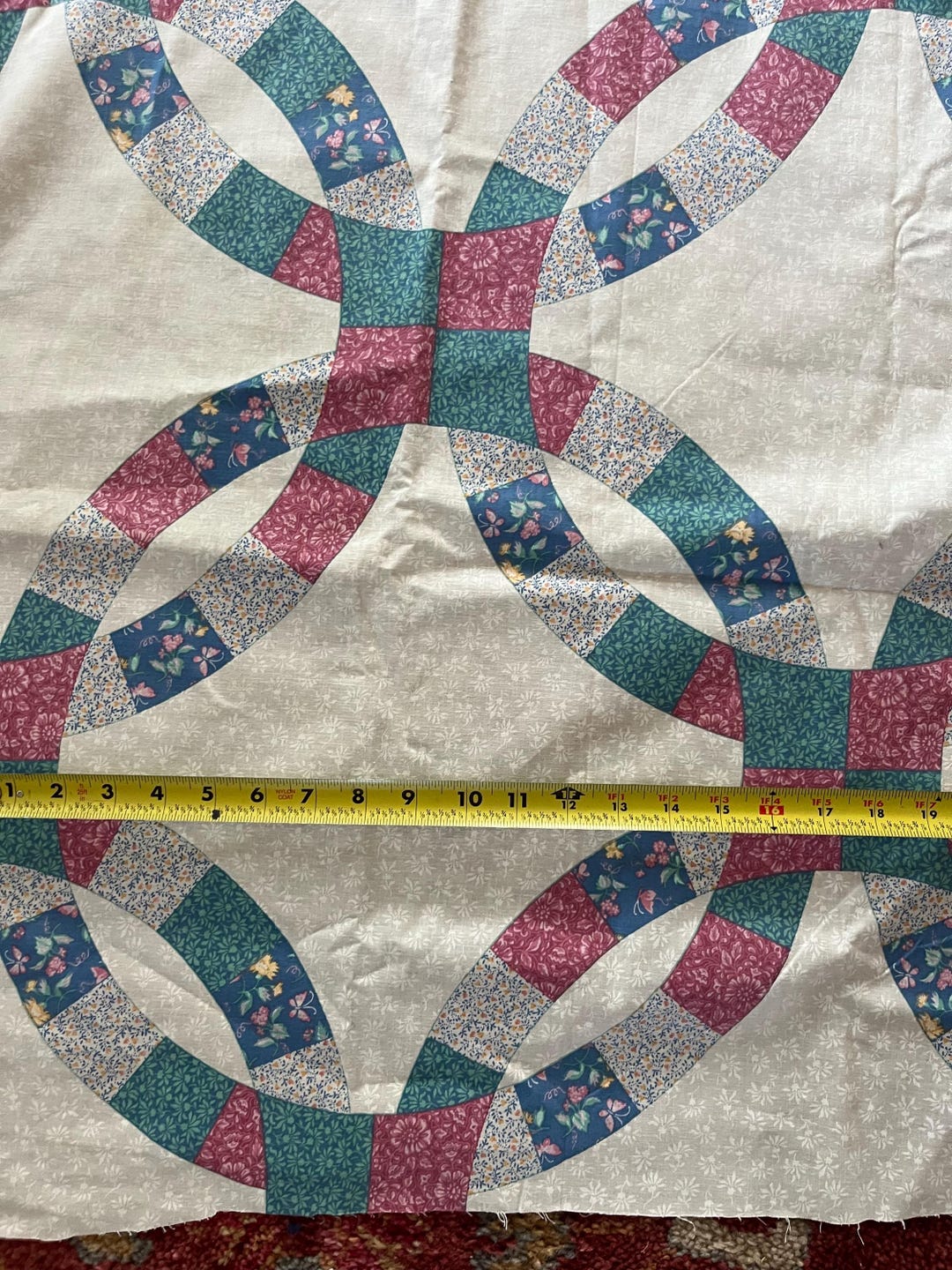 Cheater Quilt Panel for Sewing or Upcycling 3 Yards by 36” Vintage From ...