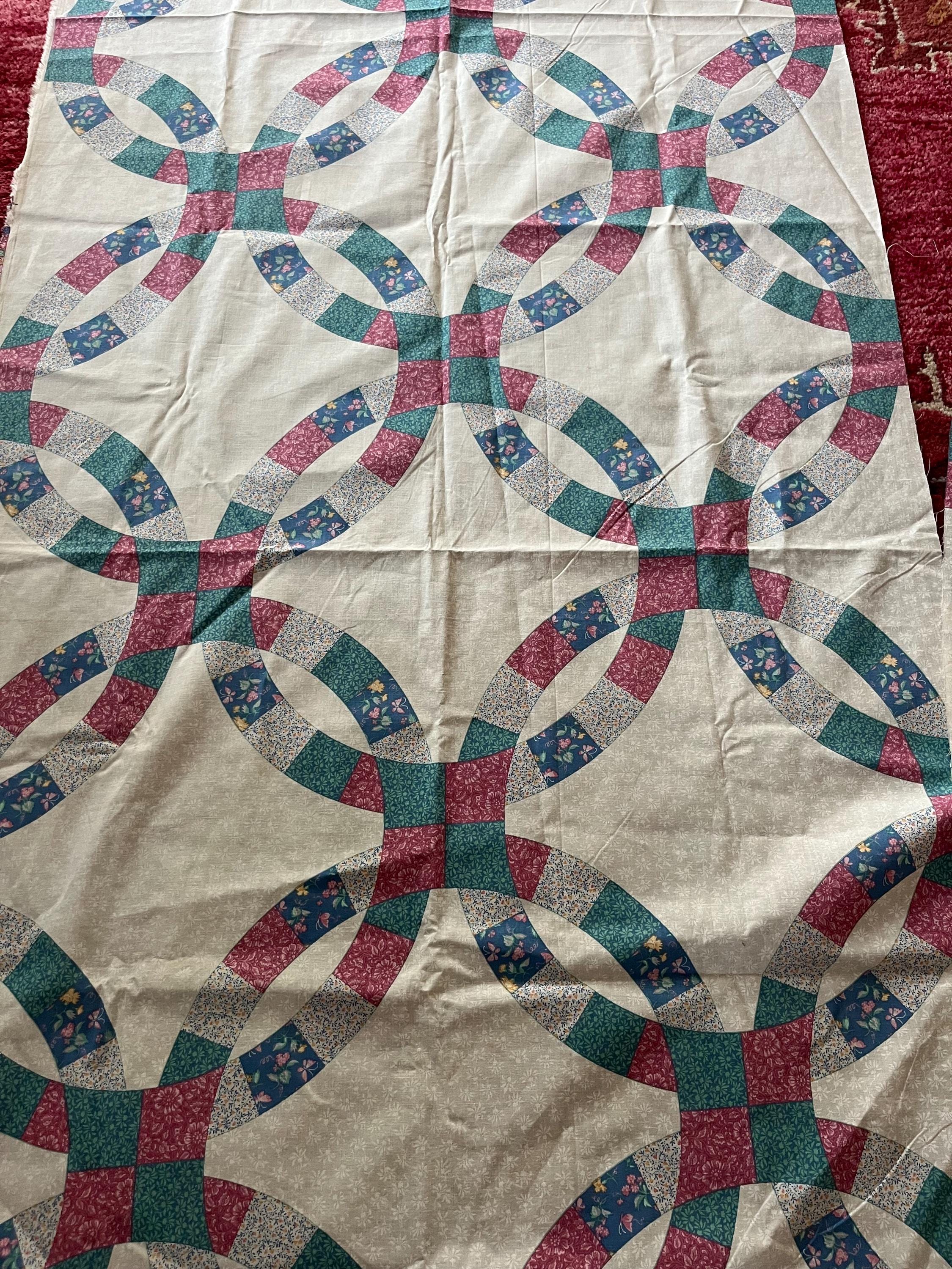 Cheater Quilt Panel for Sewing or Upcycling 3 Yards by 36” Vintage From ...