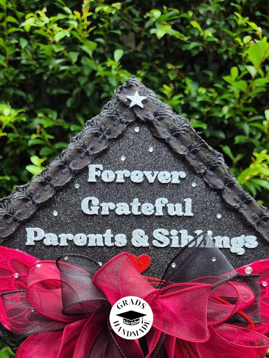 Custom Gothic Style Grad Cap – Handmade Design With Personalized ...