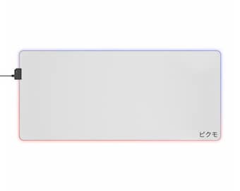 LED Gaming Mousepad XL - "Standard White"