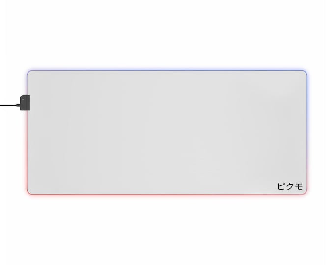 LED Gaming Mousepad XL - "Standard White"