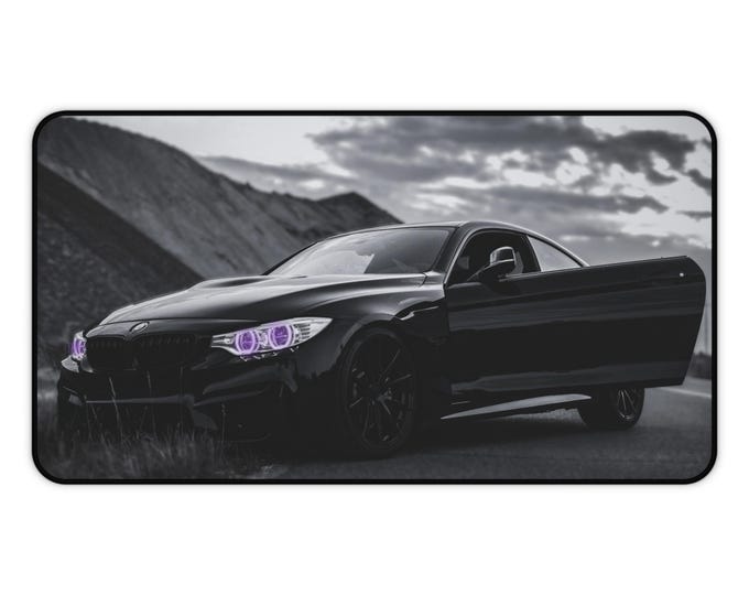 Desk Mat XL - "Black Beamer"