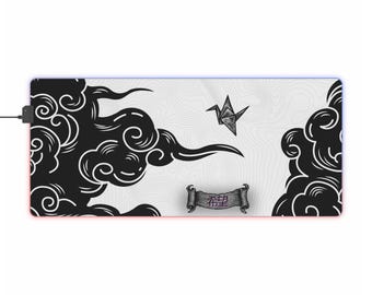 LED Gaming Mousepad XL - "Hope x Darkness"