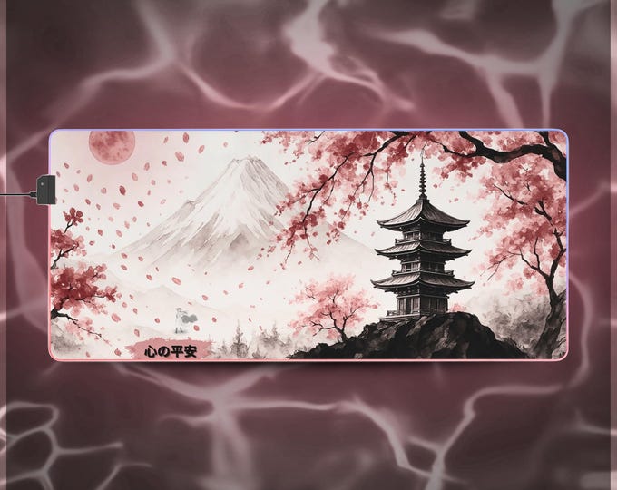 LED Gaming Mousepad XL - "Inner Peace"