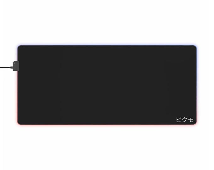 LED Gaming Mousepad XL - "Standard Black"