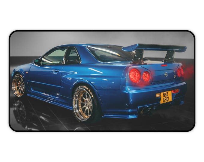 Desk Mat XL - "Midnight Drive"