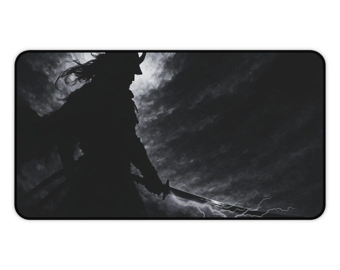 Gaming Mousepad  XL - "Samurai Sturm"