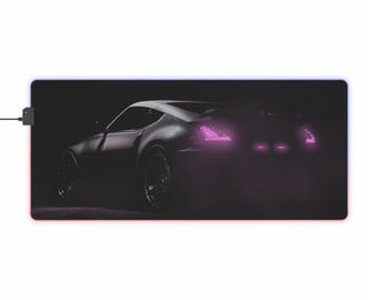 LED Gaming Mousepad XL - "Neon Ride"