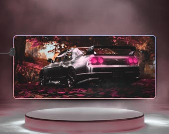 LED Gaming Mousepad XL - "Autumn Drift"