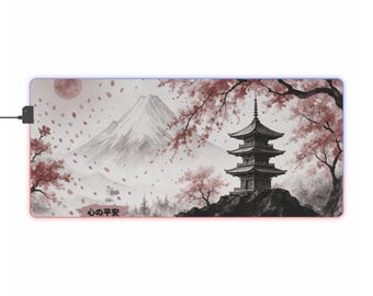 LED Gaming Mousepad XL - "Inner Peace"