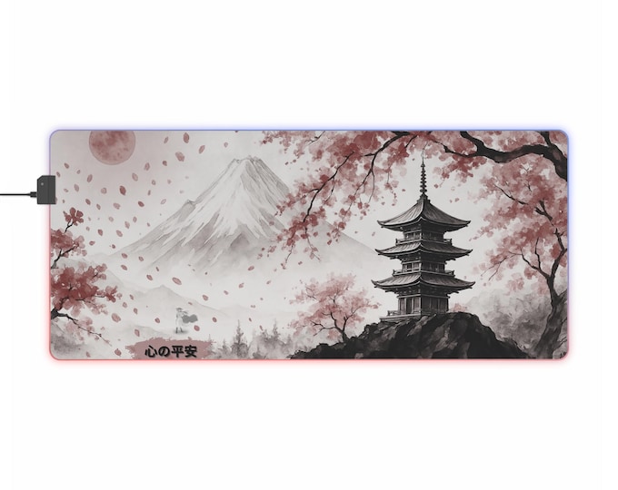 LED Gaming Mousepad XL - "Inner Peace"