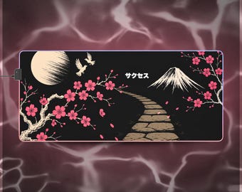 LED Gaming Mousepad XL - "Way of Success"