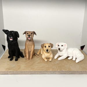 Topper per torta nuziale a forma di cane, decorazioni per matrimoni, statuetta di gatto in miniatura, regali di compleanno e anniversario per animali domestici, decorazioni per matrimoni, topper per torta nuziale