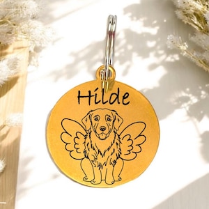 Engraved Dog Tag Dog Tags for Dogs Personalized Dog Name Tag Dog Pet ID Tag Dog Gift for Dogs