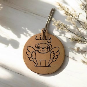 Engraved Dog Tag Dog Tags for Dogs Personalized Dog Name Tag Dog Pet ID Tag Dog Gift for Dogs