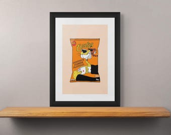 CHEETAS Crisp print Cheetos Parody