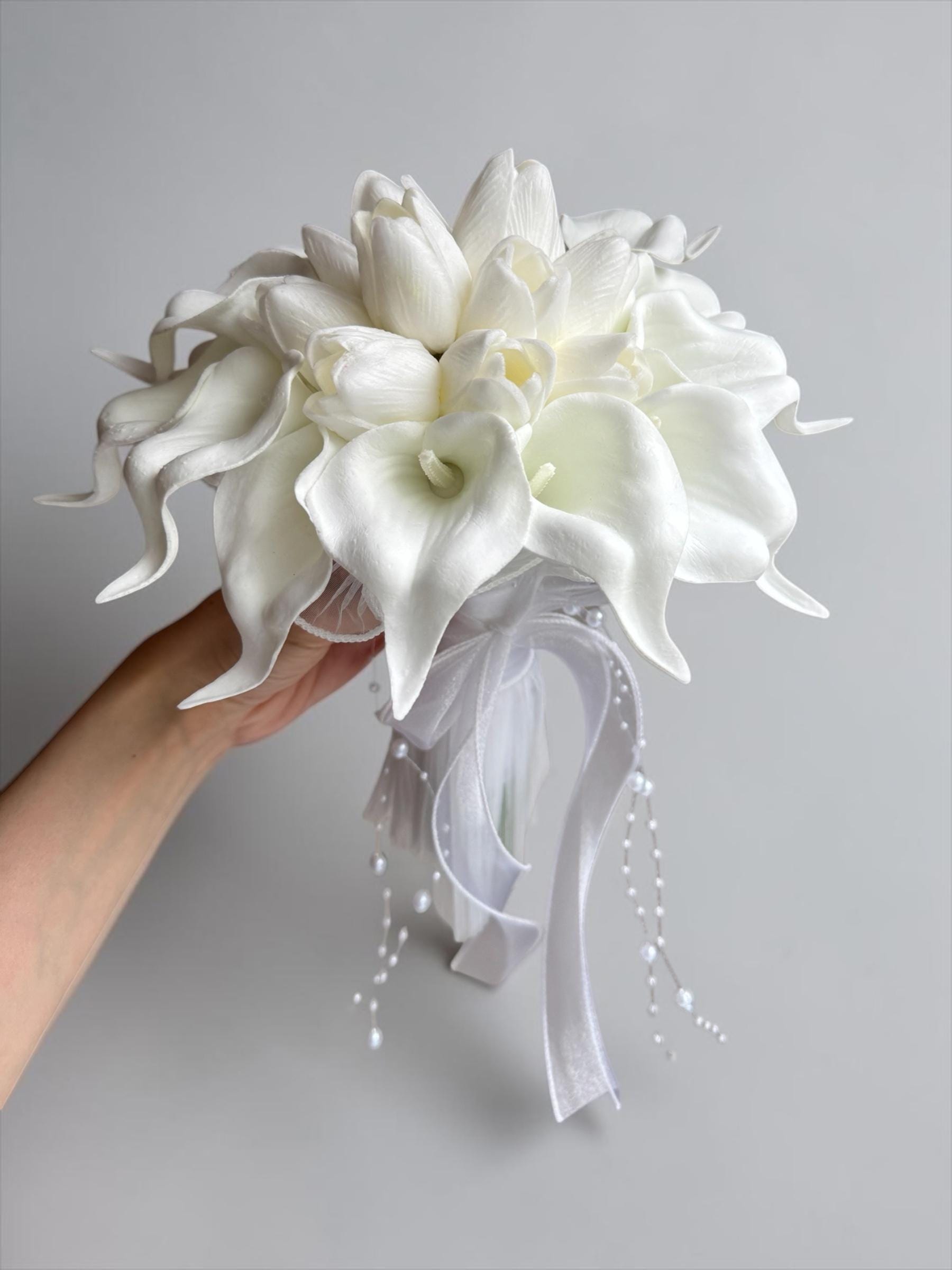 Calla Lily Tulip Bridal Bouquet