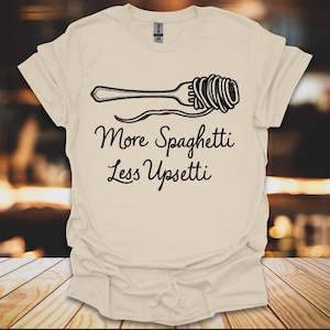 Spaghetti Shirt, Funny Food Shirt, Foodie T Shirt, Food Humor, Funny Saying TShirt, Silly Shirt, Retro Graphic Tee, Italian Food, Pasta Tee